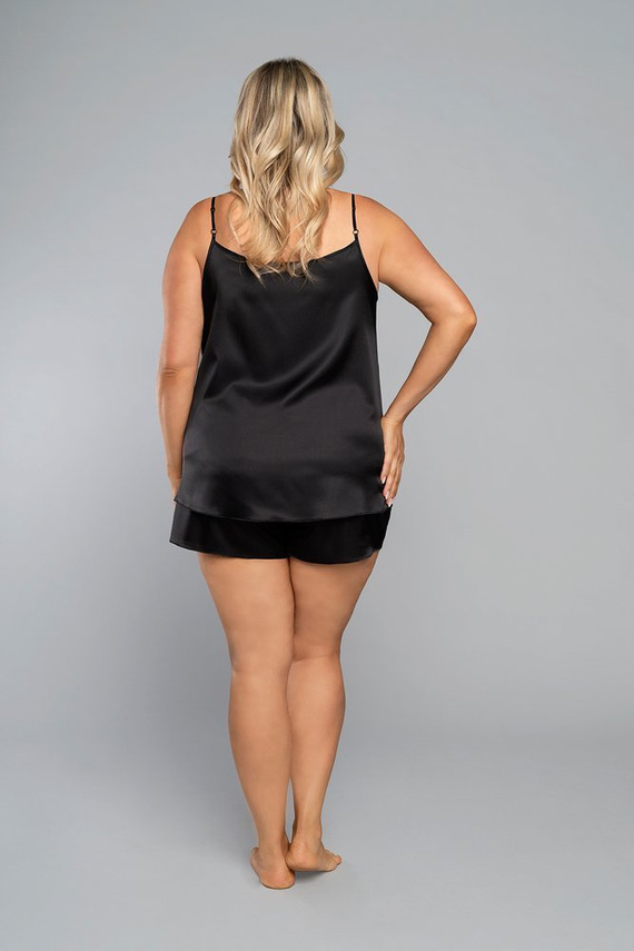 Touch Pigiama da donna slim fit, pantaloncini corti Moda italiana - nero