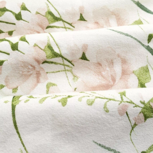 31513/1 Biancheria da letto Flannelove Darymex beige dandelions- set, 100% cotone, caldo e morbido
