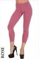 862 Leggings 3/4 De Lafense - rosa sporco