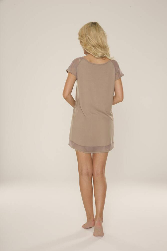 767 Camicia da notte Carmel De Lafense - moka chiaro