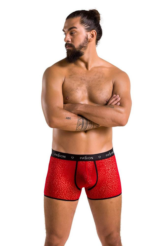 Short Parker Boxer da uomo rosso passione