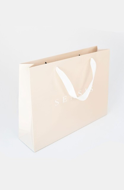 Borsa regalo Sensis - carta, media W26 (40×10×30 cm)