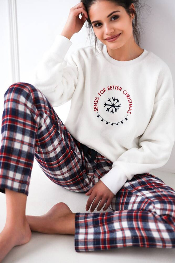 Pigiama donna Better Sensis - crema