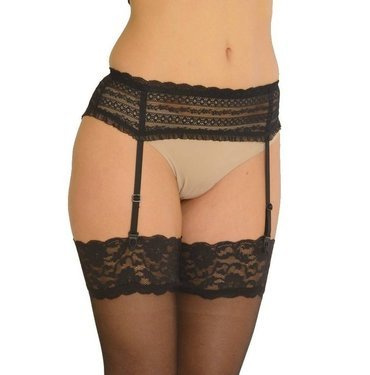 858 Reggicalze Leyla Forex - nero