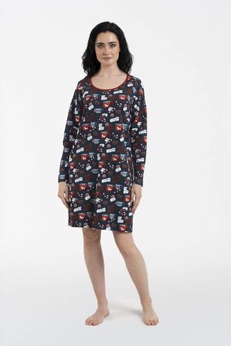 Camicia da notte Makala Moda italiana - stampa