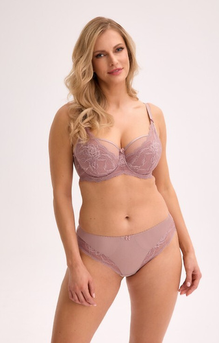 BS 931 Veronika Bra Gaia moka - semi-morbido con ferretto in pizzo