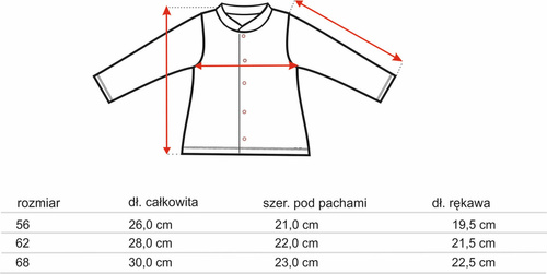 Nini Cardigan Neonato 100%  Balloon Friends Cotone Biologico – Made in Polonia