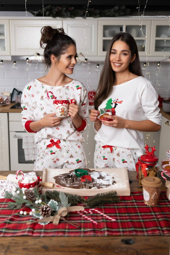 Pigiama donna Samantha Sensis -ecru