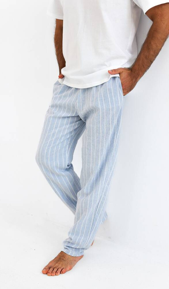 Pigiama da uomo David Sensis - perla