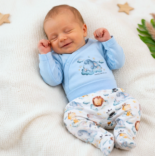 ABN-5612 Mezza nanna per neonati in cotone biologico Little Dreamers Nini - comfort, sicurezza, ecocompatibilità