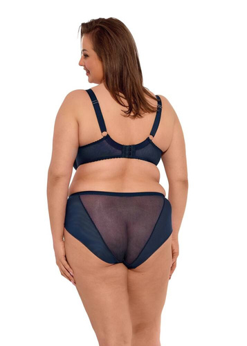 BSM 1058 Maxi reggiseno semi-imbottito Sonia Gaia - blu navy