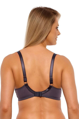 Reggiseno semi-imbottito BS 1134 Keto di Gaia Graphite