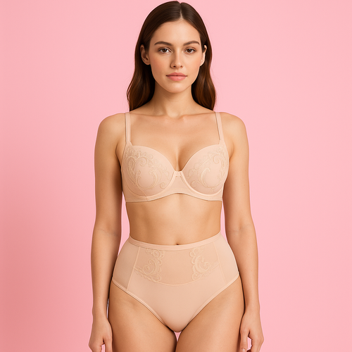 VB-474 Reggiseno a coppa intera Vena - coppe piene e pizzo Vena nudo