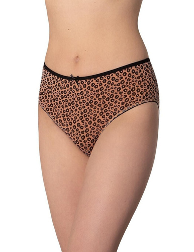 Slip donna Lama L-122 BI-67 cotone – bikini set 3 pezzi pantera/nero/zebra
