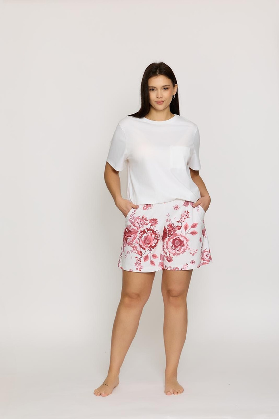 Pigiama donna Elara PI82 Mefemi by Nipplex in cotone manica corta