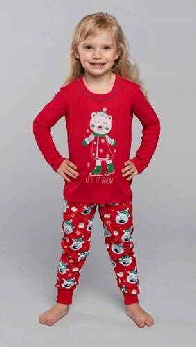 Czoka Pigiama da bambina Moda italiana - rosso