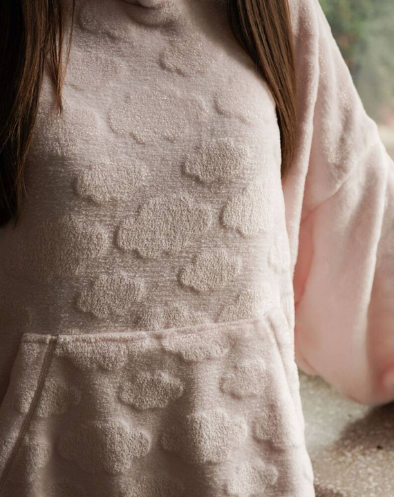 Runa Camicetta con cappuccio da donna Moda italiana - rosa