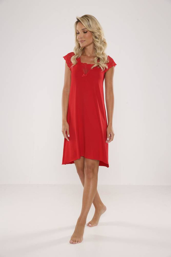 340 Camicia da notte Fanny Forex - rosso