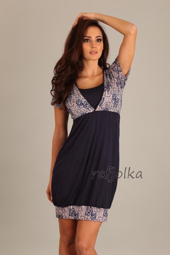 1676 Camicia da notte maternità e allattamento Lupoline