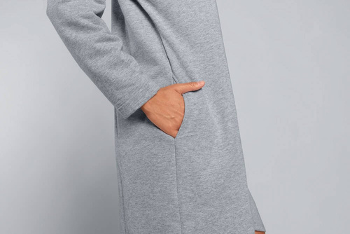 Grafi Vestaglia da donna con cerniera Moda italiana - melange