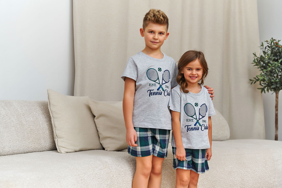 Pigiama bambino Doctor Nap 7402 Tennis cotone