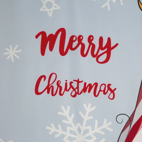 Beiner biancheria da letto natalizia in microfibra Eurofirany - gnomo, grigio, morbido e ad asciugatura rapida