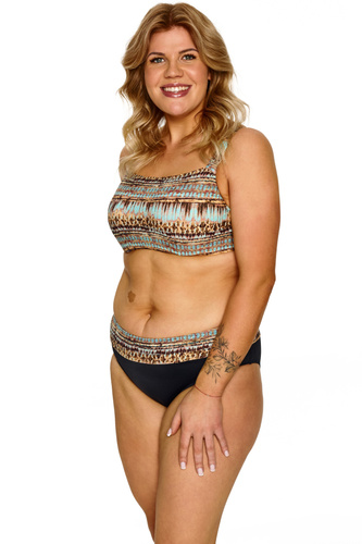 Slip da bagno Lupoline Nicole classici da donna, fantasia, neri