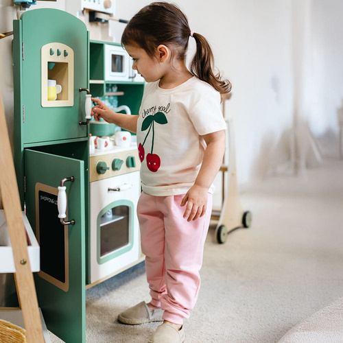 T-shirt bambino Eevi Cherry cotone elastico comoda