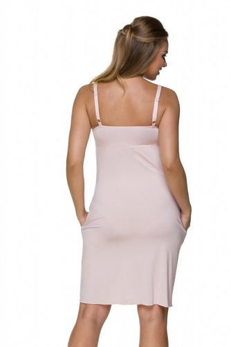 3122 K Camicia da notte Lupoline - salmone