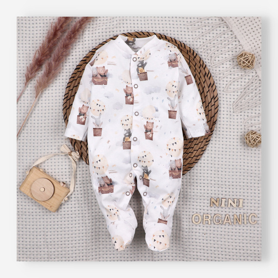 Tutina Nini 100% Balloon Friends cotone biologico per neonato