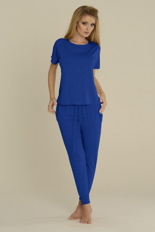 524 Pigiama da donna Paula De Lafense - fiordaliso