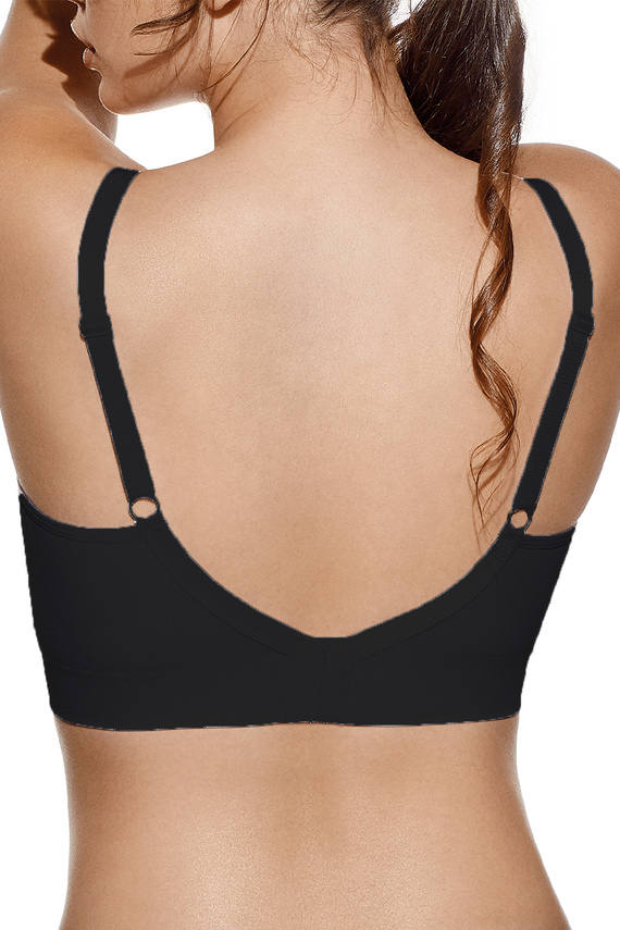 Jana Reggiseno per l'allattamento Selene nero - senza ferretto, traspirante