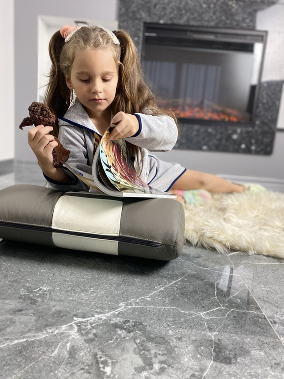 374 / 375 Accappatoio per bambini Desiree - grigio