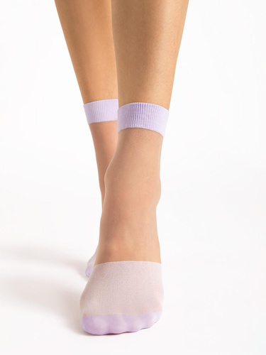 Calzini donna Fiore G1199 Dua 20 den sottili fantasia comfort