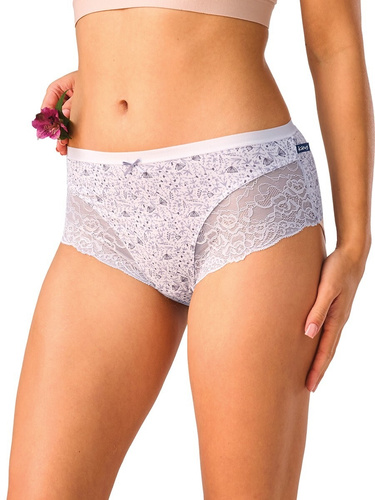 Figi midi Key LPC 616 B26 A2 viola 2-pack cotone con pizzo