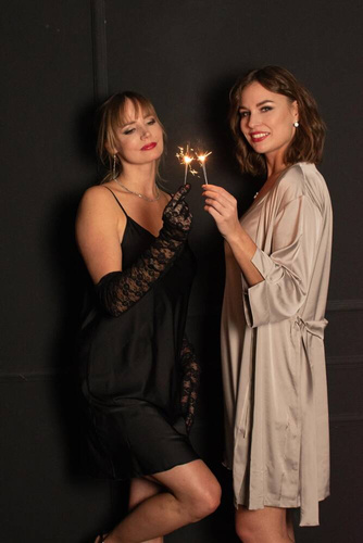 758 Cordelia Camicia da donna De Lafense - nero