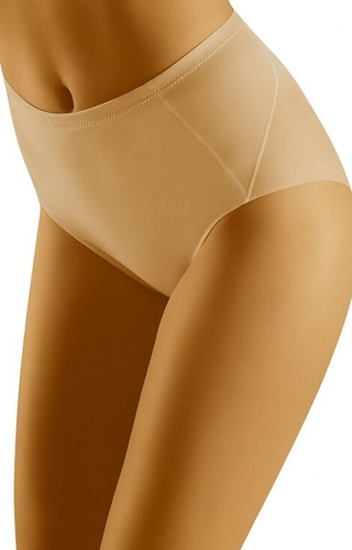 Slip donna Eco-Ah Wolbar beige - modellante, a vita alta, in cotone