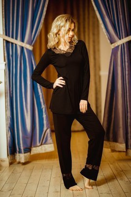 Kapas Set pigiama donna Kalimo - nero
