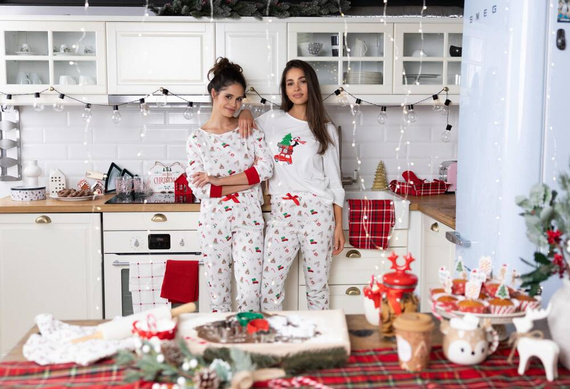 Pigiama donna Samantha Sensis -ecru