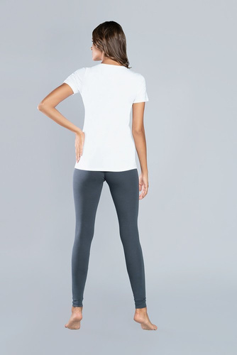 Ibiza T-shirt donna manica corta Italian Fashion - nero