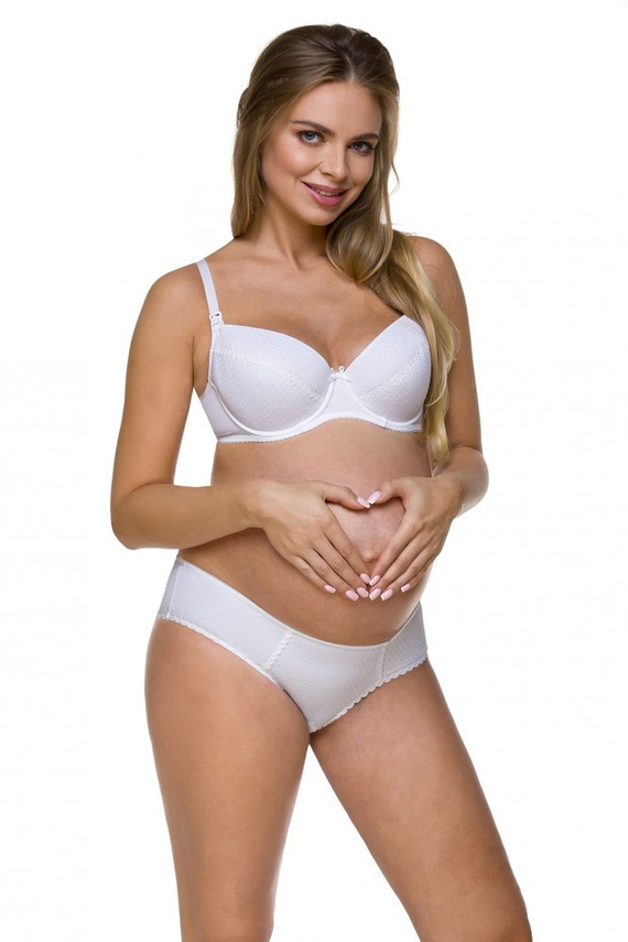 1732 Reggiseno per allattamento LUPOLINE - bianco