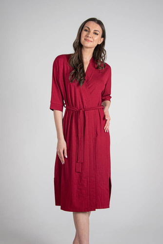 942 Visa Vestaglia lunga De Lafense - marrone