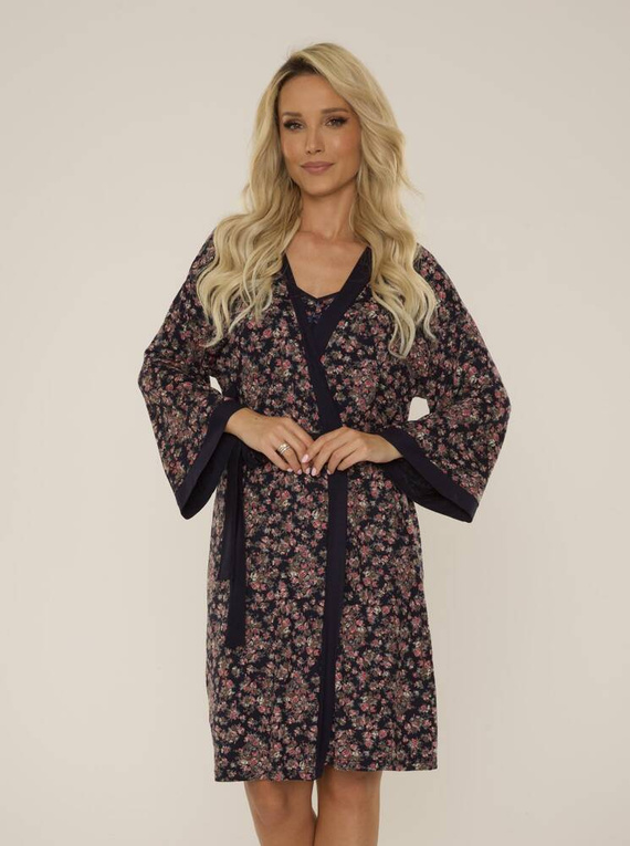 468 Vestaglia da donna Mia Forex - blu navy