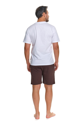 Doctor Nap 7410 pigiama uomo 100% cotone con shorts