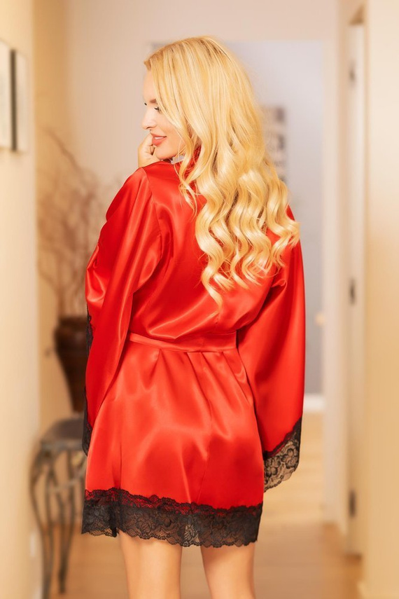 Mahe Vestaglia da donna Kalimo - rosso