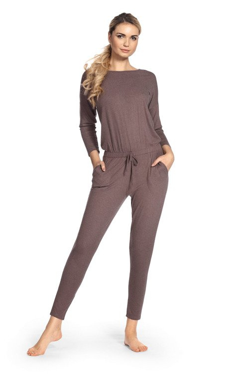 305 Tuta pigiama da donna Paula - Mocca