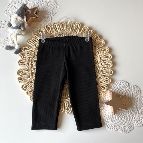 Leggings Mamatti SL02 Buon Natale - Nero, Cotone, Bambine