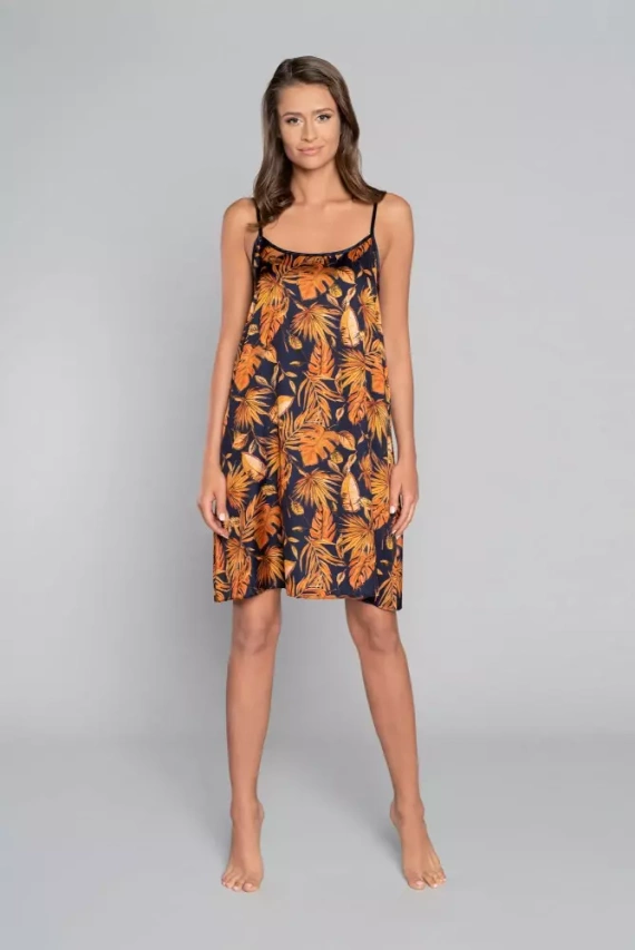 Camicia Monstera da donna, slim-fit Italia Fashion - stampa