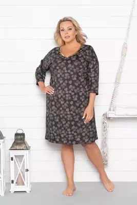 Pinnia camicia 3/4 donna Italia Fashion - stampa