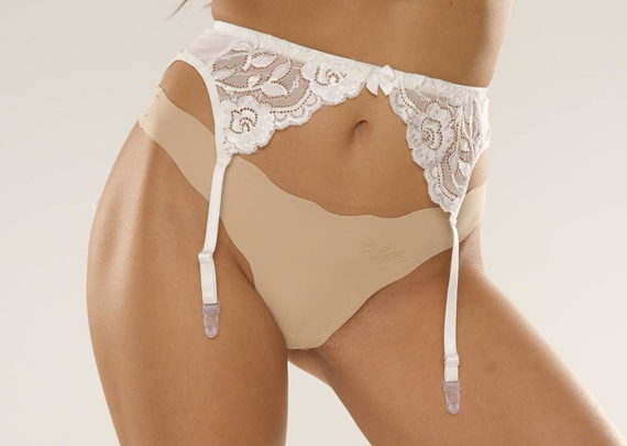 136 Reggicalze Forex - ecru